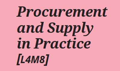 Procurement and supply in practice