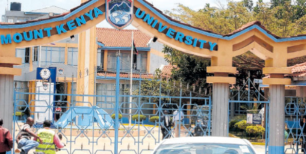 Mt. Kenya University Past Examination Question Papers